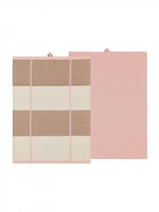Södahl Блоки из кухонных полотенец розового цвета