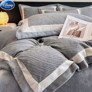 Disney Комплект постельного белья 4 предмета, простыня на резинке 180 см, пододеяльник 200x230 см, ланьтинсюй юйюй, серый