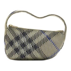 Полиамидная Мини Сумка через Плечо Женская Мохово-Зеленая Burberry