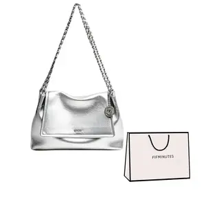 15 MINS Сумка через плечо, Trendy and Cool Silver