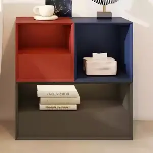 Yu Senyi Комод для гостиной и спальни, 7 ящиков, шкаф для хранения, комод с ящиками. Один короткий комод в сапфирово-синем + один короткий комод с ящиками в чиюн-красном + один длинный комод с ящиками в звездно-черном. Установка не требуется