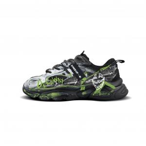 FILA Мужские повседневные кроссовки Mars 2 Low top черные зеленые