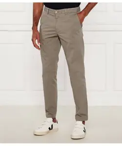 Брюки h-kaiton1 Slim fit Boss, бежевый