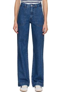 A.P.C. Джинсы цвета индиго с морского побережья