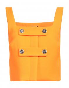 Кроп-топ Versace, оранжевый