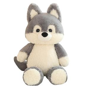 Коллекционная плюшевая игрушка Big Gray Wolf Bunny Doll, плюшевый мишка, высота 50см MIXIANG