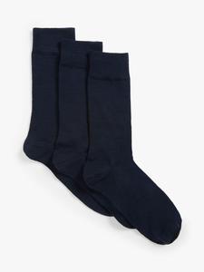 Мужские носки из смеси шерсти John Lewis, темно-синий