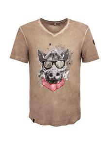 Футболка Almgwand, светло-коричневый