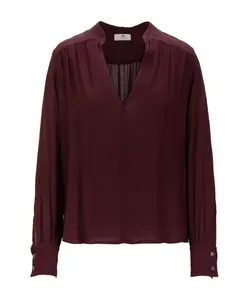 Блузка-Слип с логотипом. Elisabetta Franchi, красный