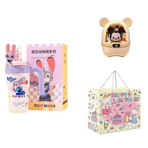 Эксклюзивная персонализация с гравировкой коллекция Zootopia термостакан с утеплением 316L нержавеющая сталь 800мл Disney, Zootopia Ice King Insulated Cup (Judy+Gs24 Hand Warmer (Mickey Mouse) Cute Pet Design Shopping Bag)