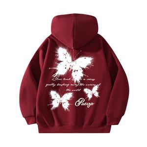 Унисекс свитшот FUERZA, Burgundy