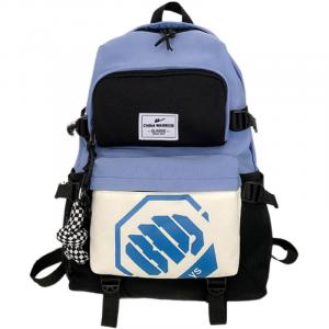 WARRIOR Нейлоновый рюкзак Regular Unisex Ecru/Black/Green/Blue