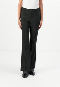 Брюки ONLY ONLPIXIE FLARED PINSTRIPE PANT, Night Sky /Dark Blue