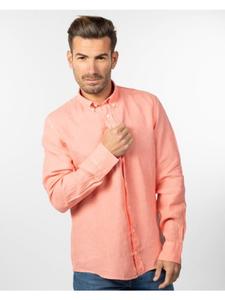 Рубашка цвета лосося Hackett London