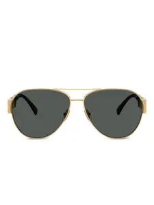 Солнцезащитные очки-пилоты Versace, золотой