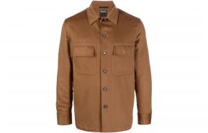 Ermenegildo Zegna Зимняя куртка Zegna мужская умбра, Umber