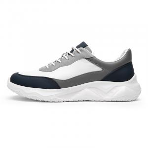 Мужские повседневные кроссовки Low-Top CROWN на размер больше, белые