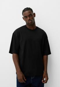 Футболка Bershka Basic T-shirt, Black