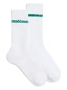 Носки с логотипом CASABLANCA, белый