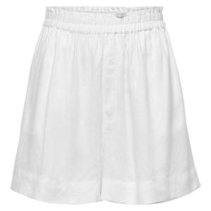 Шорты Only Tokyo Linen Blend High Waist, белый