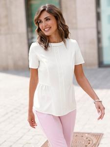 Блузка без застежки цвета экрю WITT WEIDEN