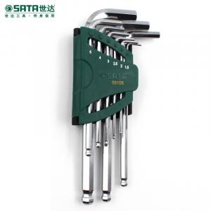 Набор метрических шариковых шестигранных ключей Sata, 9 предметов