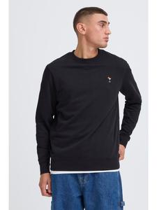 Свитер с круглым вырезом SDNOOAM черного цвета !SOLID