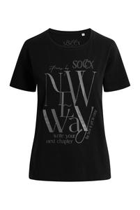 Soccx Футболка в черном цвете