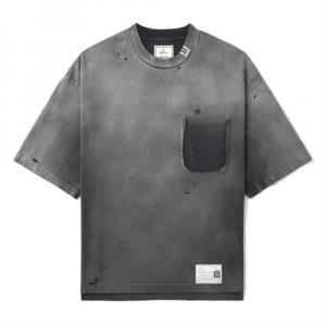 Футболка Sun Faded Like Maison Mihara Yasuhiro, черный