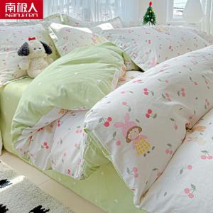 Antarctic Пододеяльник 200х230 см из 100% хлопка, с уголками-завязками, принт E Floral Season Girl