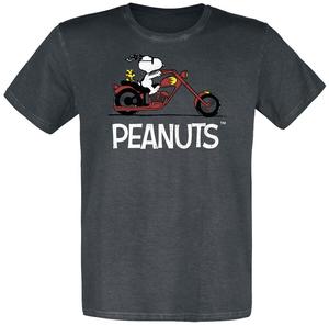 Футболка Peanuts Snoopy - Biker - Rocker - Woodstock, разноцветный