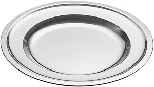 Поднос PINTINOX "Vassoi", (1 шт.), идеально подходит для сервировки, оформления или украшения в качестве подсвечника Ø 30 см, цвет edelstahlfarben