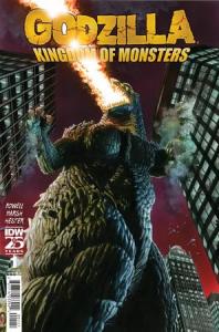 Godzilla 70th Anniversary Foil Classics Godzilla Kingdom of Monsters #1 CVR A Ross (IDW)