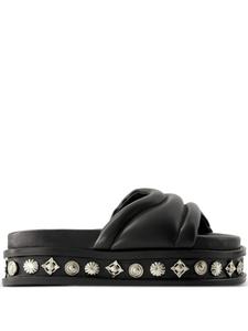 Шипованные слайды Toga Pulla, черный