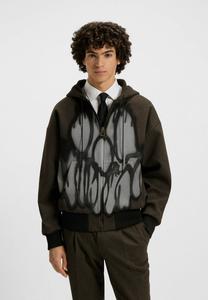 Толстовка HUGO HOOD SLAWN, Brown Seven/Brown