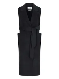 Платье без рукавов с поясом Ivy & Liv, черный