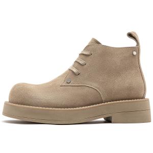 15 MINS Мужские ботинки Martin цвета хаки/черный с черной подкладкой из флиса, цвет Black [Fleece-Lined]