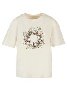 Рубашка F4NT4STIC Osterkranz Eierkranz Blumenring, слоновая кость