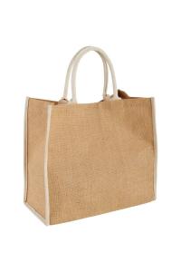 Большая джутовая сумка-тоут, 2 шт. Bullet, коричневый