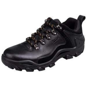 XGN Амортизирующие противоскользящие износостойкие низкие треккинговые ботинки мужские черные, цвет Black