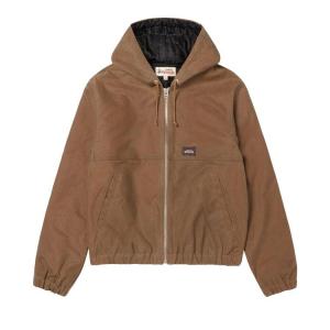 Куртка Stussy Waxed Cotton Work Jacket, Khaki