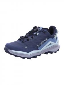 Походные ботинки синего цвета LOWA