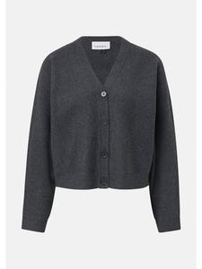 Кардиган 98W7_темно-серый comma