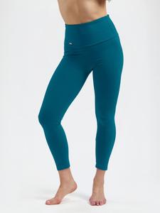 Облегающие леггинсы Urban Goddess Yoga & Activewear Surya 7/8 Yoga & Pilates, пыльно-синий
