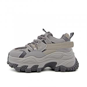 Низкие массивные кроссовки женские Joy&Mario, Gray