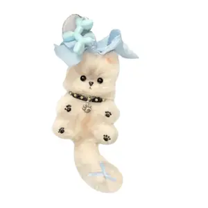 Милые забавные креативные кошки плюшевые подвески высота 15см GERONG