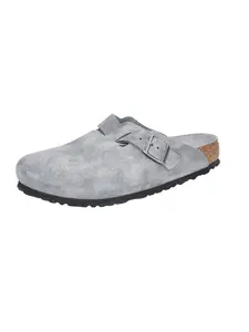 Birkenstock Туфли на шнуровке серого цвета