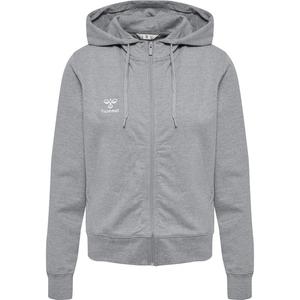 Толстовка с капюшоном hmlgo 2.0 zip hoodie женская Hummel, серый