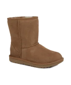 Кожаные зимние ботинки Classic II Ugg, коричневый
