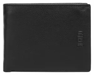 Кошелек MANO "MEDIO", натуральная кожа, черный